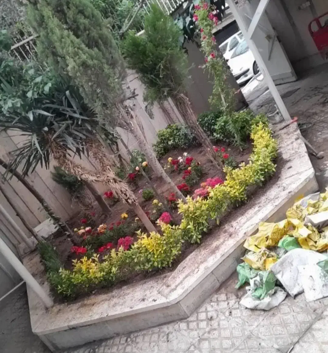 خدمات باغبانی گل کاری باغچه کاری تعویض خاک گلدون|خدمات باغبانی و درختکاری|تهران, شهرک غرب|دیوار