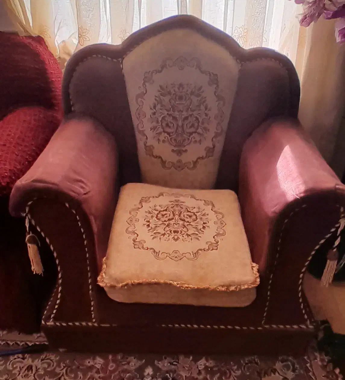 مبل با روکش و میز مبل|مبلمان خانگی و میز عسلی|فردوس (کرمان), |دیوار