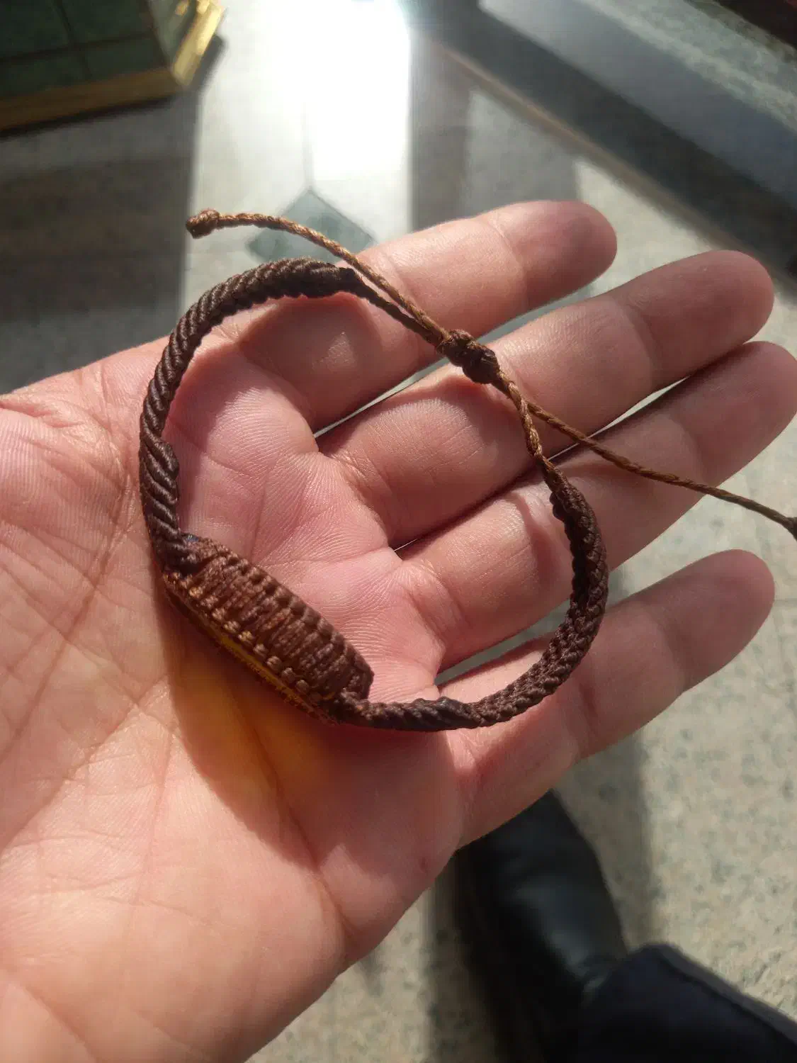 دستبند تمام کاردستی کنفی خیلی خوب|جواهرات|باغستان, |دیوار