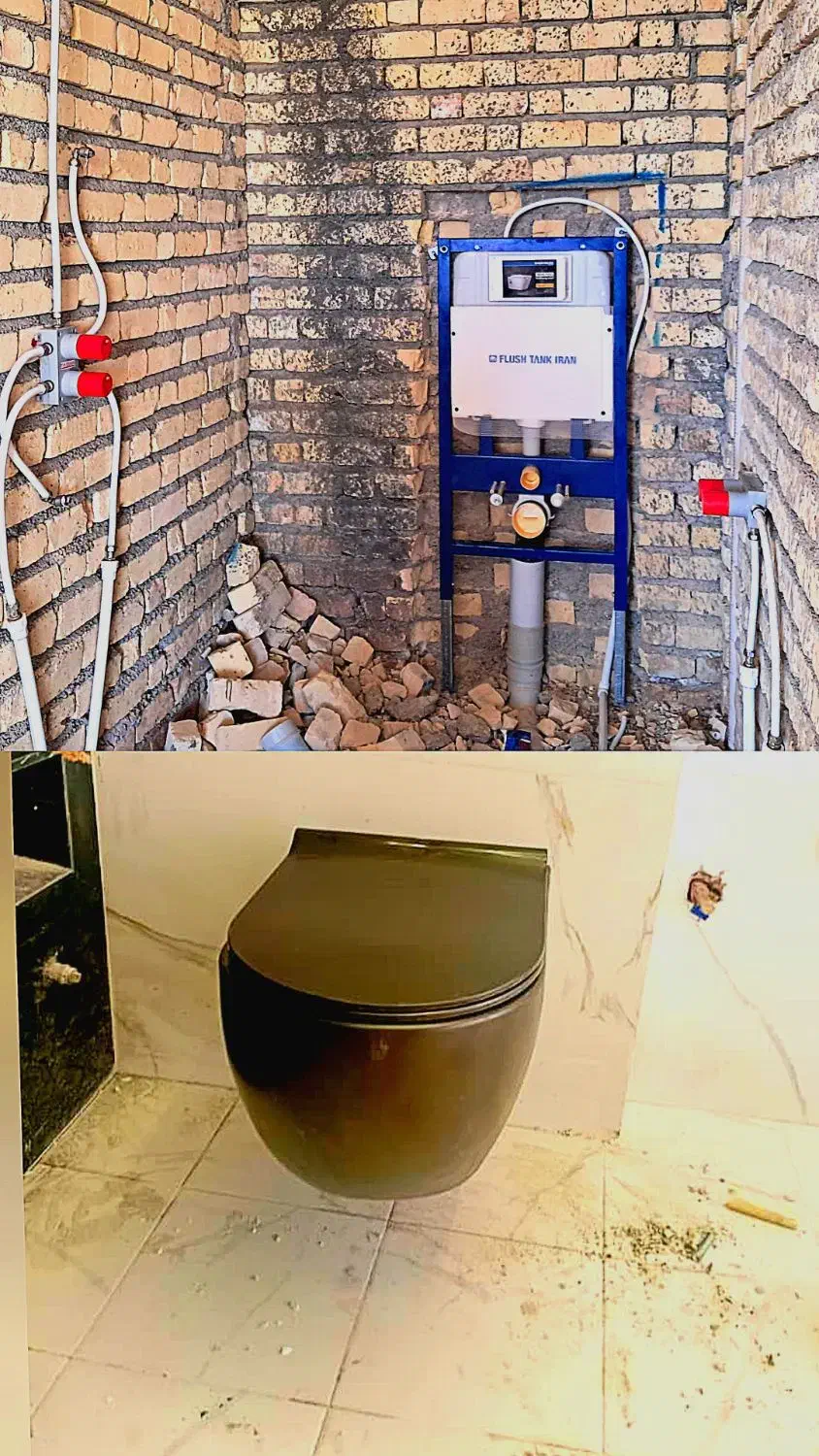 نصب و تعمیر استراکچر والهنگ شیرالات توکارتخصصی|خدمات پیشه و مهارت|شیراز, زرهی|دیوار