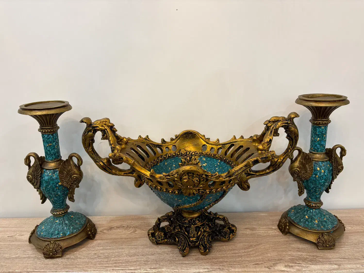 شمعدانی + میوه خوری|مجسمه، تندیس، ماکت|تهران, شهرک ولیعصر شمالی|دیوار