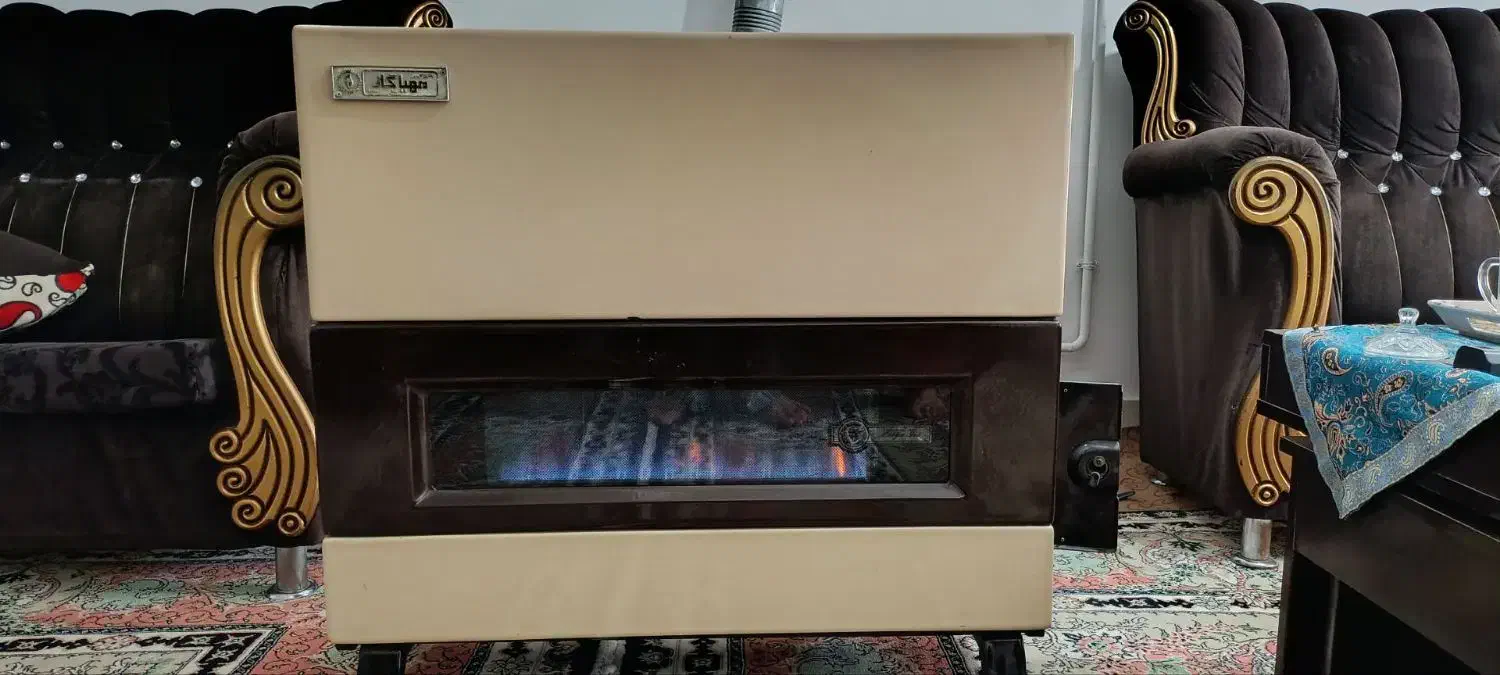 بخاری گازی|بخاری، هیتر، شومینه|بوئین زهرا, |دیوار