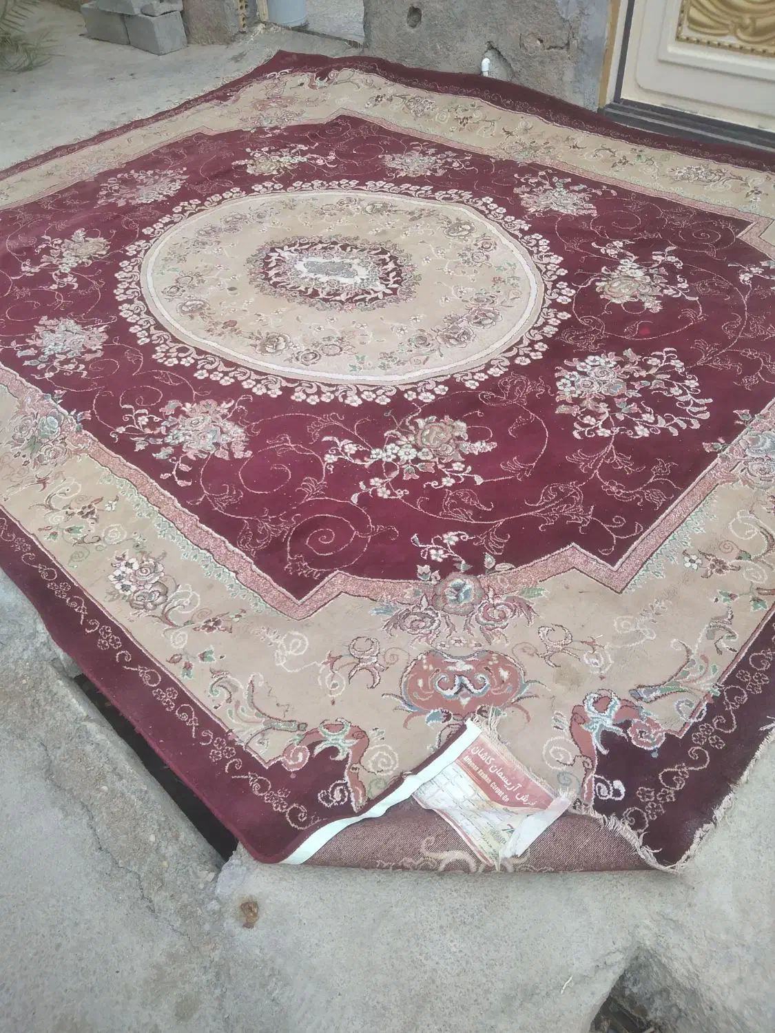 قالی 500شانه کاشان|فرش|رامشیر, |دیوار