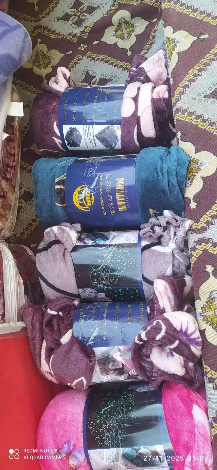 پتو مسافرتی دو نفره|رختخواب، بالش، پتو|زاهدان, |دیوار