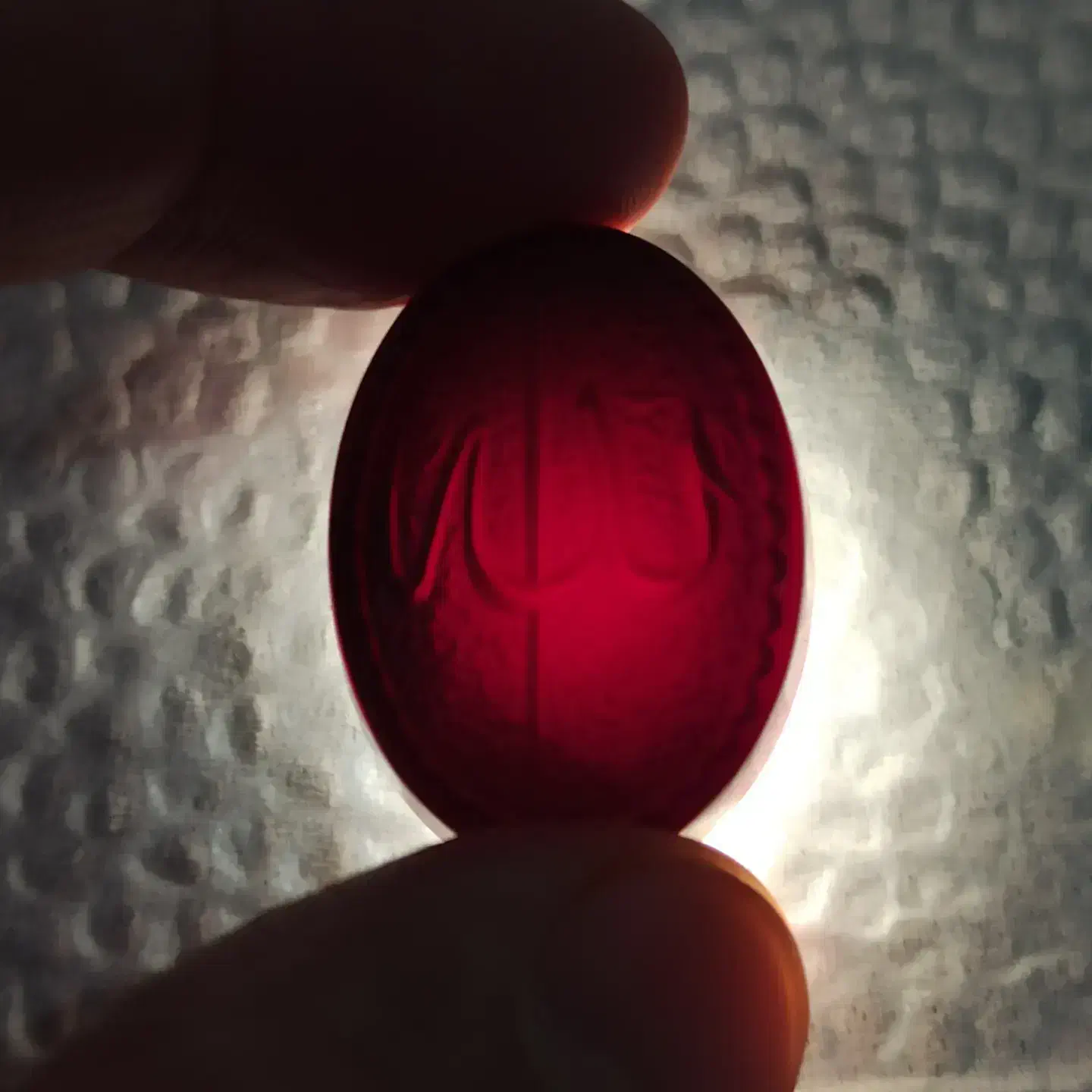 سنگ عقیق سرخ سیاه طبیعی|جواهرات|رشت, شهرک صبا|دیوار