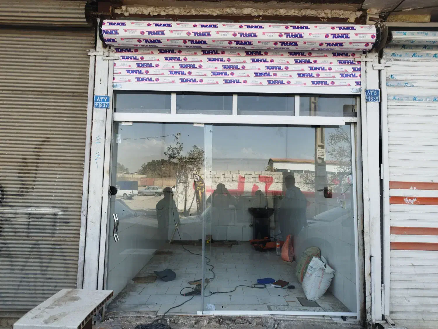 کرکره برقی شیشه میرال(سکوریت)جک پارکینگ درب اتومات|خدمات پیشه و مهارت|کرج, ساسانی (قلمستان)|دیوار