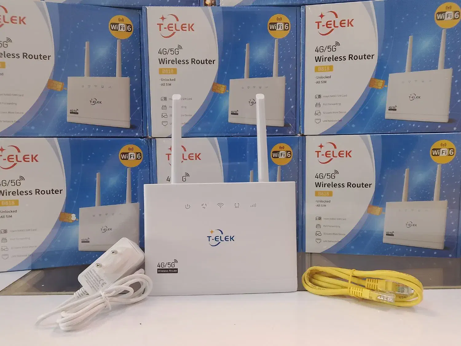 مودم سیم کارتی T-ELEK انلاک 3پورت|مودم و تجهیزات شبکه|زاهدان, |دیوار