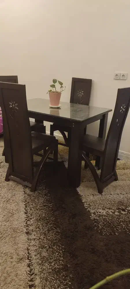 ناهارخوری ۴ نفره|میز و صندلی غذاخوری|رامهرمز, |دیوار