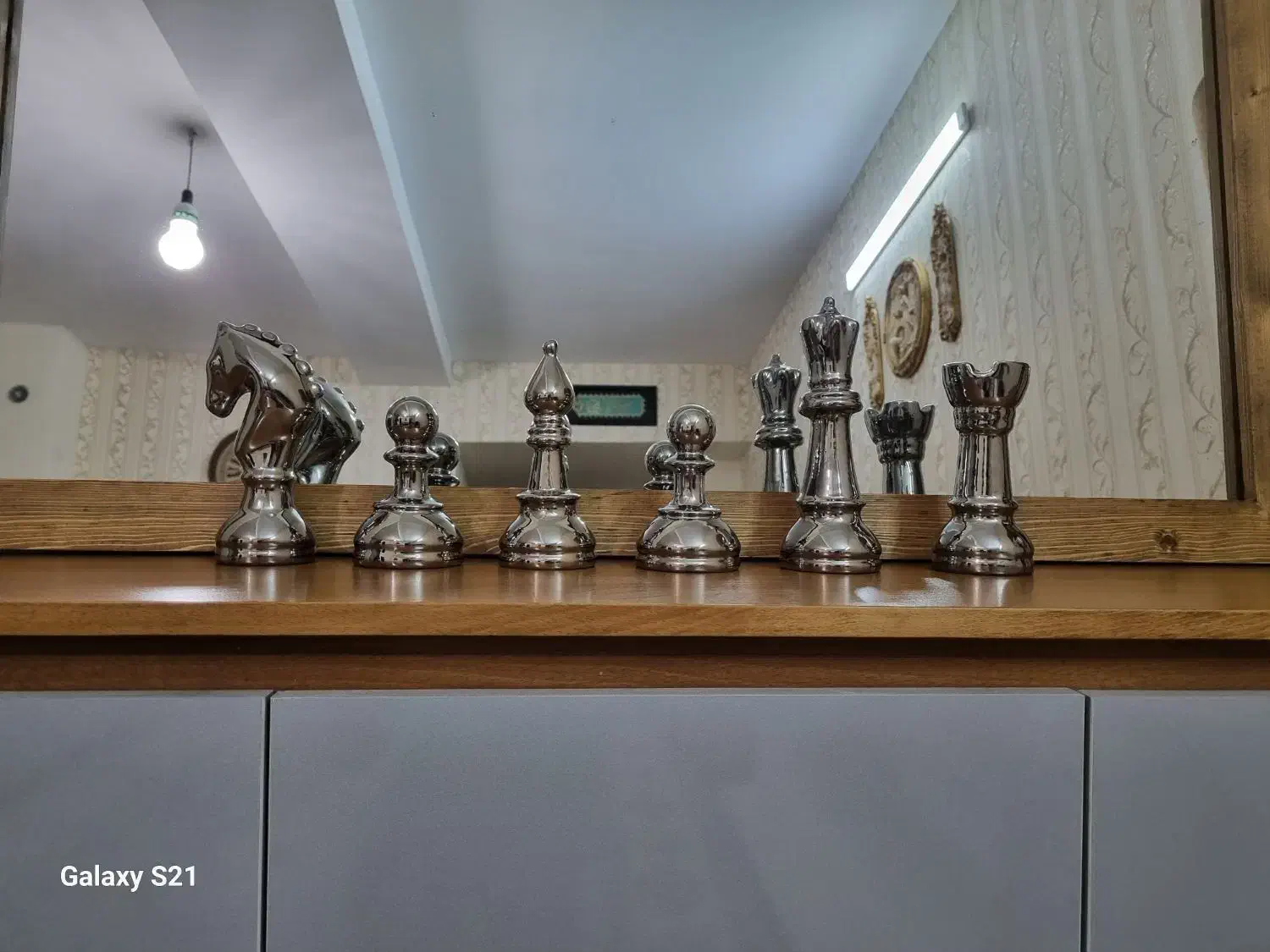 ست دکوری شطرنج|مجسمه، تندیس، ماکت|نسیم‌شهر, |دیوار