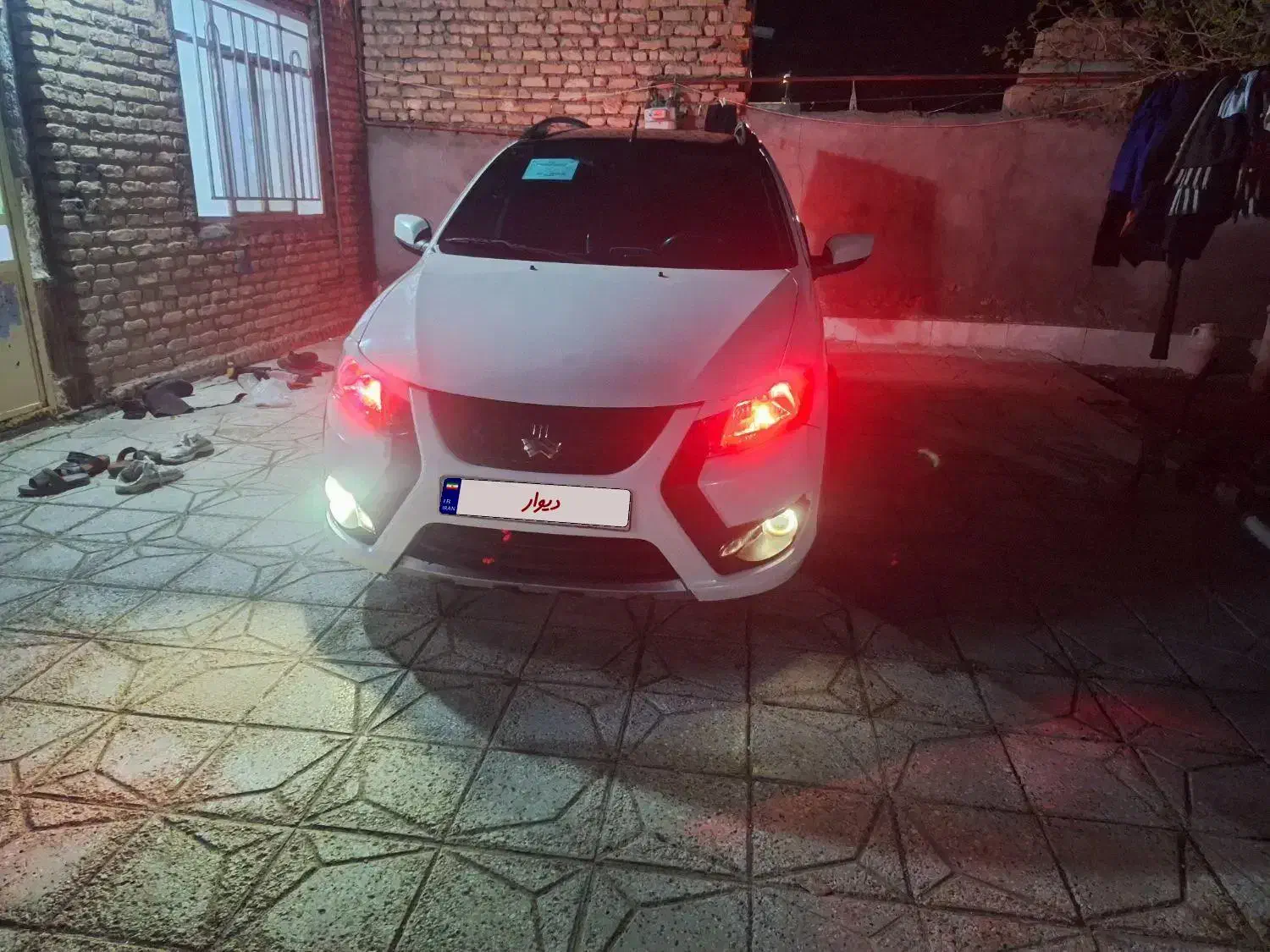 کوئیک آر اس پارس خودرو سفید مشکی مدل ۱۴۰۲|خودرو سواری و وانت|قاسم‌آباد (خواف), |دیوار