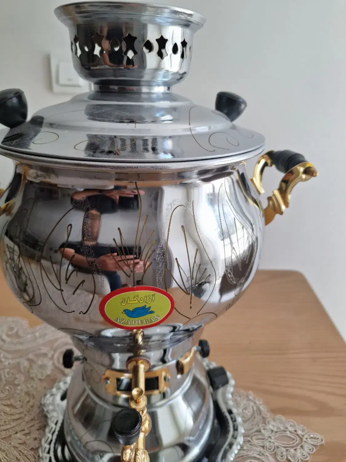سماور گازی آزادگان مدل ۲۰۰۸|سماور، چای‌ساز، قهوه‌ساز|تهران, آهنگ|دیوار