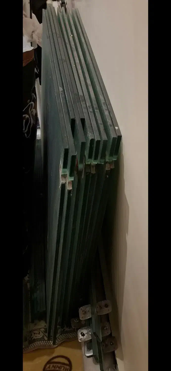 شیشه سکوریت بالکن تراس|مصالح و تجهیزات ساختمان|فولادشهر, مسکن مهر فولادشهر|دیوار