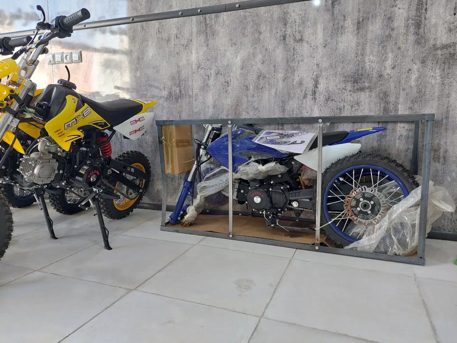 موتور ۱۲۵ccکراس ورزشی پرشی|موتورسیکلت|شیراز, پودنک|دیوار