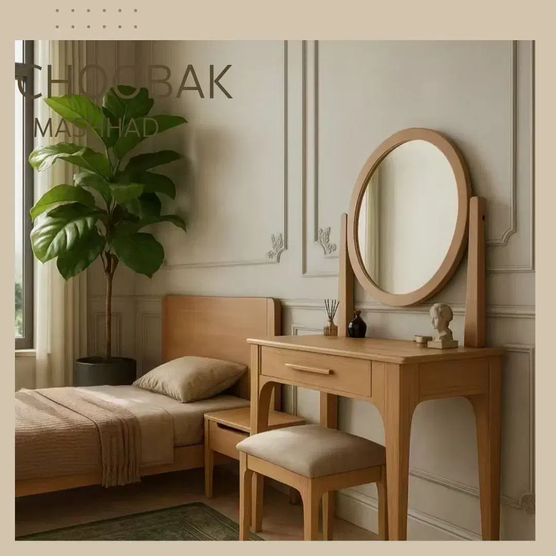 فروشگاه چوبک ، تخت خواب یک نیم نفره سلین|تخت و سرویس خواب|مشهد, فرهنگ|دیوار