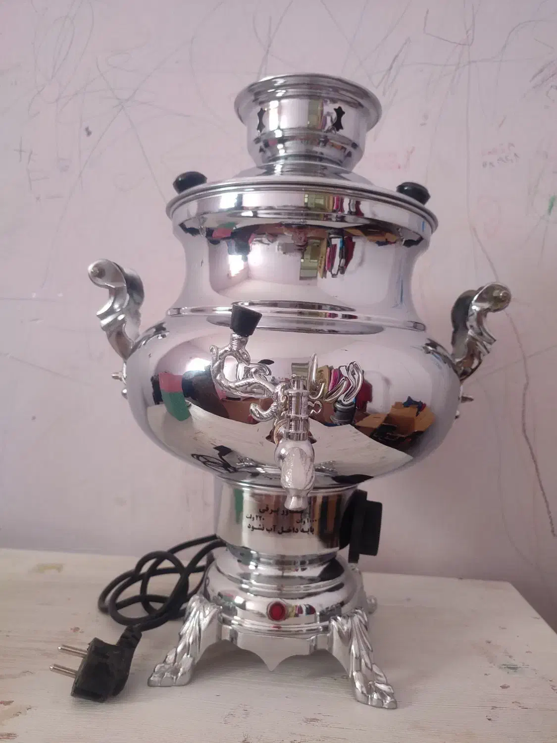 سماور برقی هشت لیتری|سماور، چای‌ساز، قهوه‌ساز|زابل, |دیوار