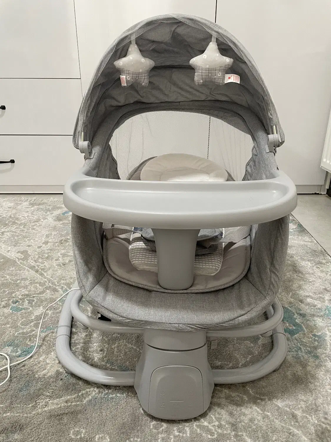 گهواره برقی ماستلا ۳ در۱ همراه با میز غذا|کالسکه و لوازم جانبی|درگز, |دیوار