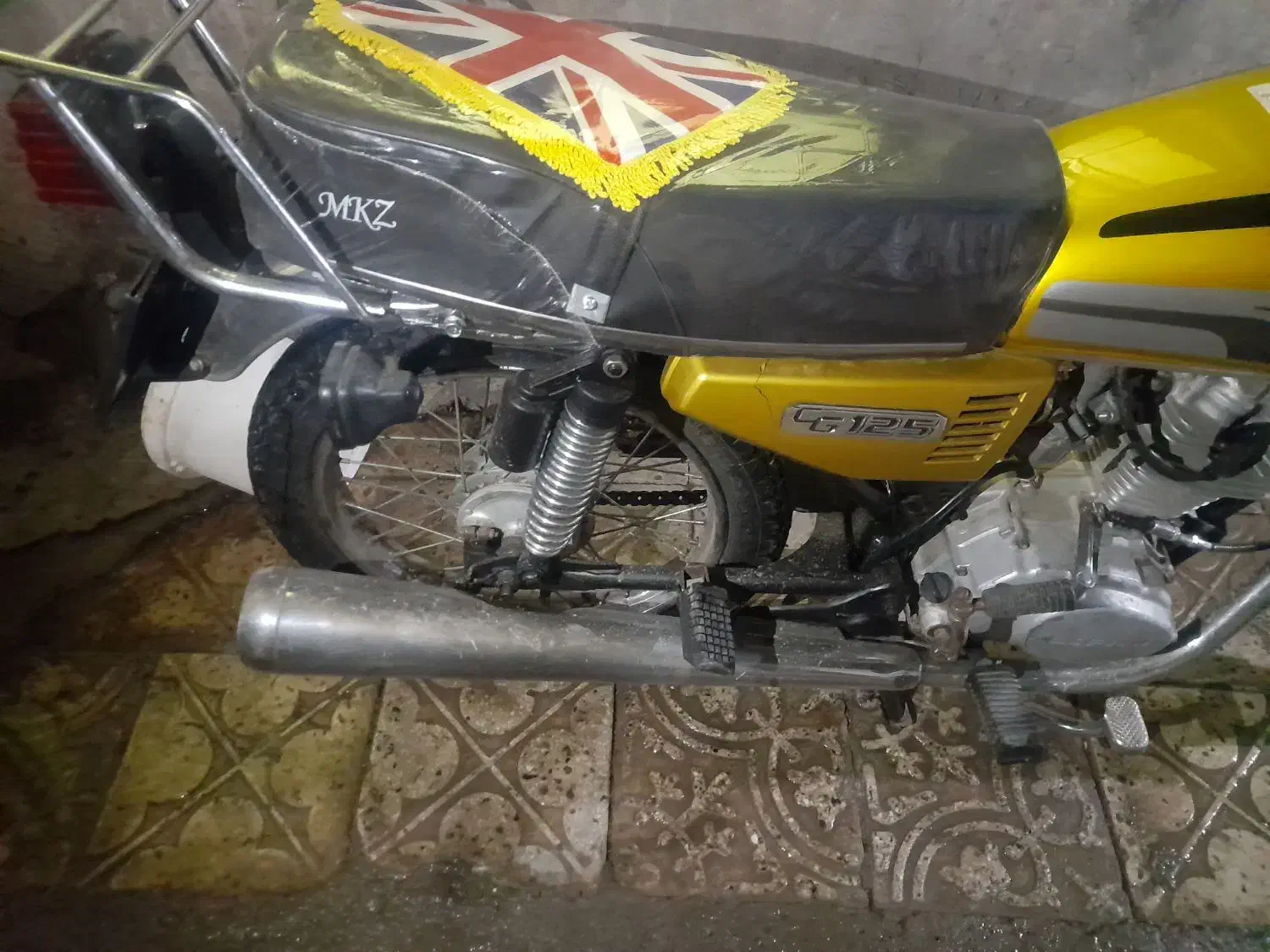 هندا۱۲۵|موتورسیکلت|کرمانشاه, |دیوار