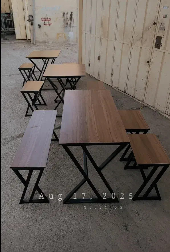 میز صندلی نیمکتی /کافه ای/غذاخوری/رستوران کد 010|کافیشاپ و رستوران|خرمآباد, |دیوار