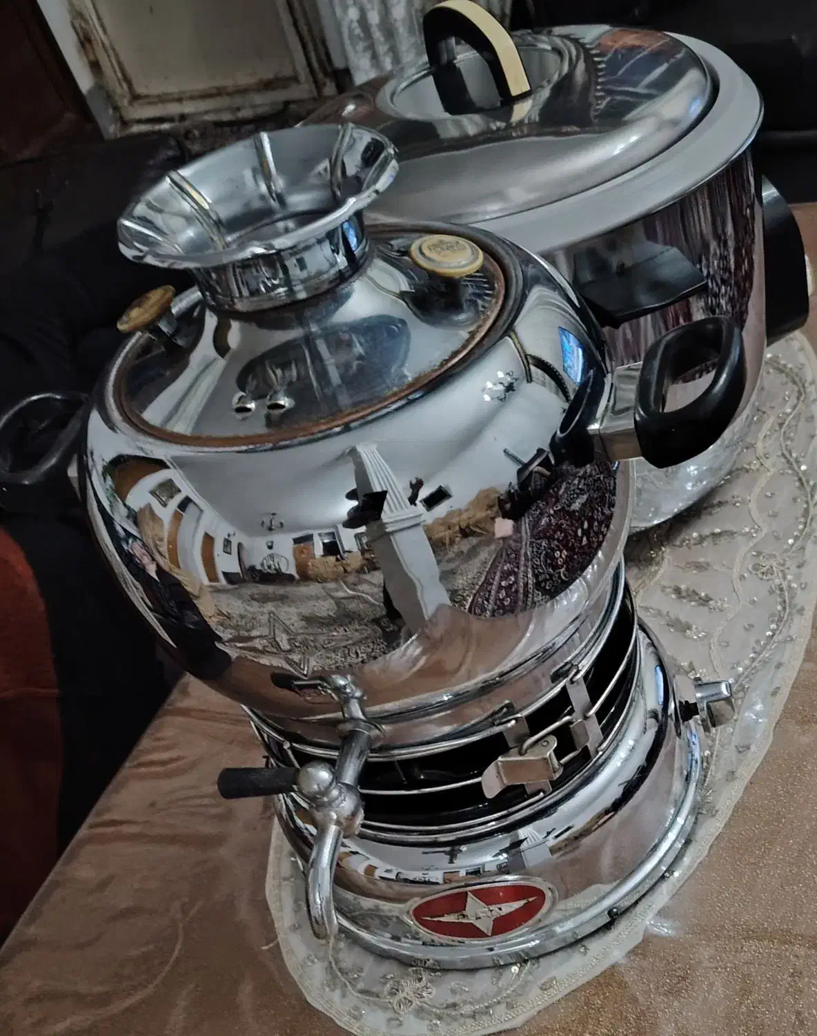 سماور پلان|سماور، چای‌ساز، قهوه‌ساز|میانه, |دیوار