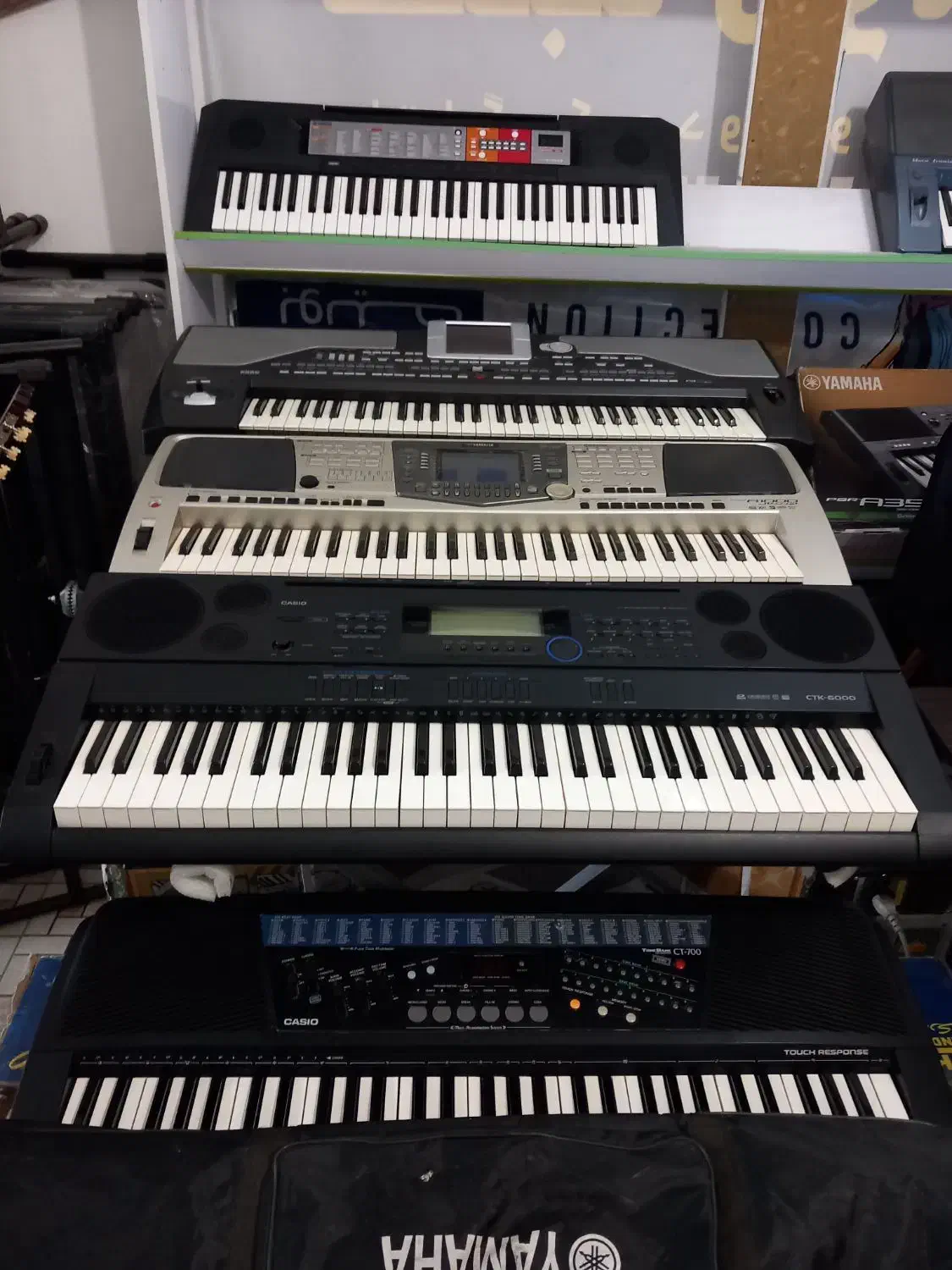 خرید فروش معاوضه ارگ کیبورد پیانو دیجتال pTy|پیانو، کیبورد، آکاردئون|کرج, چهارصد دستگاه|دیوار