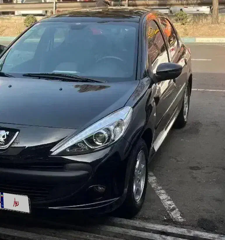 ۲۰۷پانا مشکی مدل ۴۰۳|خودرو سواری و وانت|خرمآباد, |دیوار