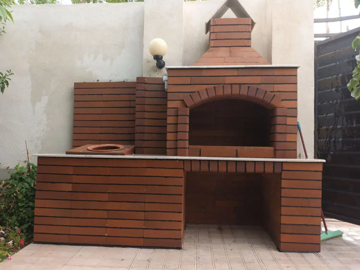 باربیکیو آتشدان شومینه هم گازی هم ذغالی|بخاری، هیتر، شومینه|تبریز, |دیوار