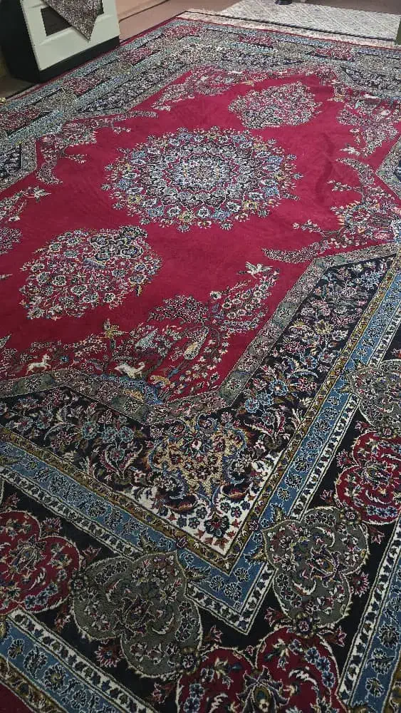 قالی ۱۲ متری ۷۰۰ شانه اصل|فرش|اهواز, کوی رمضان|دیوار