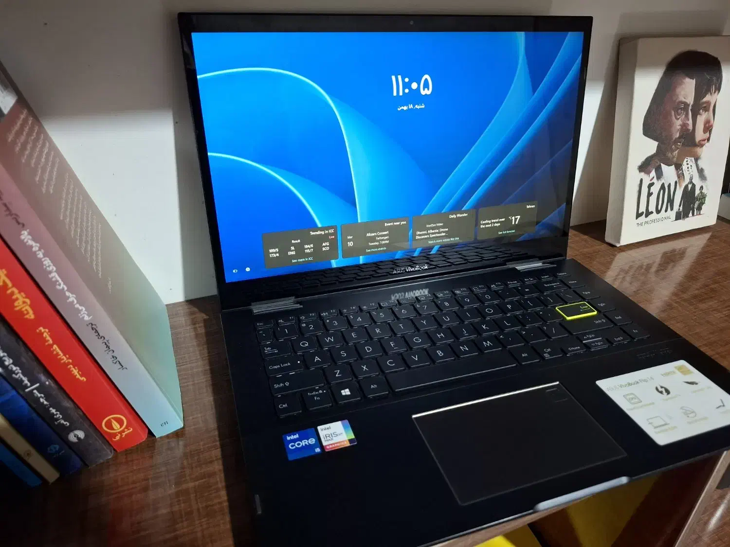 لپ تاپ asus vivobook flip 14|رایانه همراه|تهران, شمشیری|دیوار