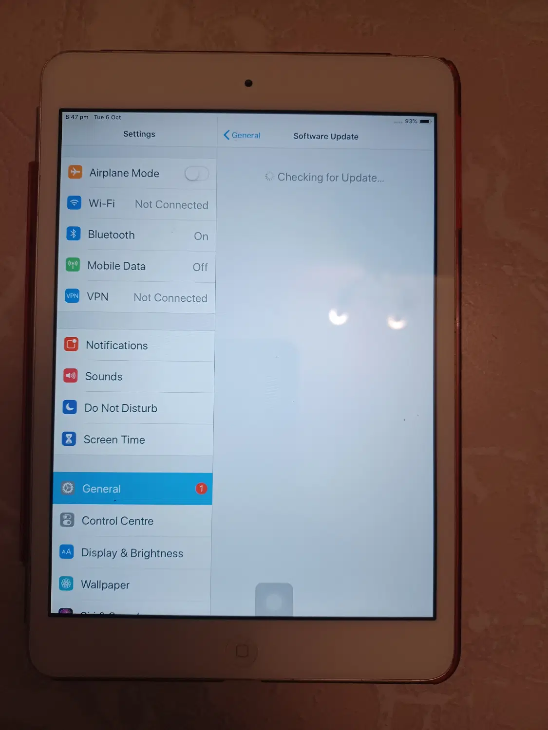 IPad mini 2|تبلت|نائین, |دیوار