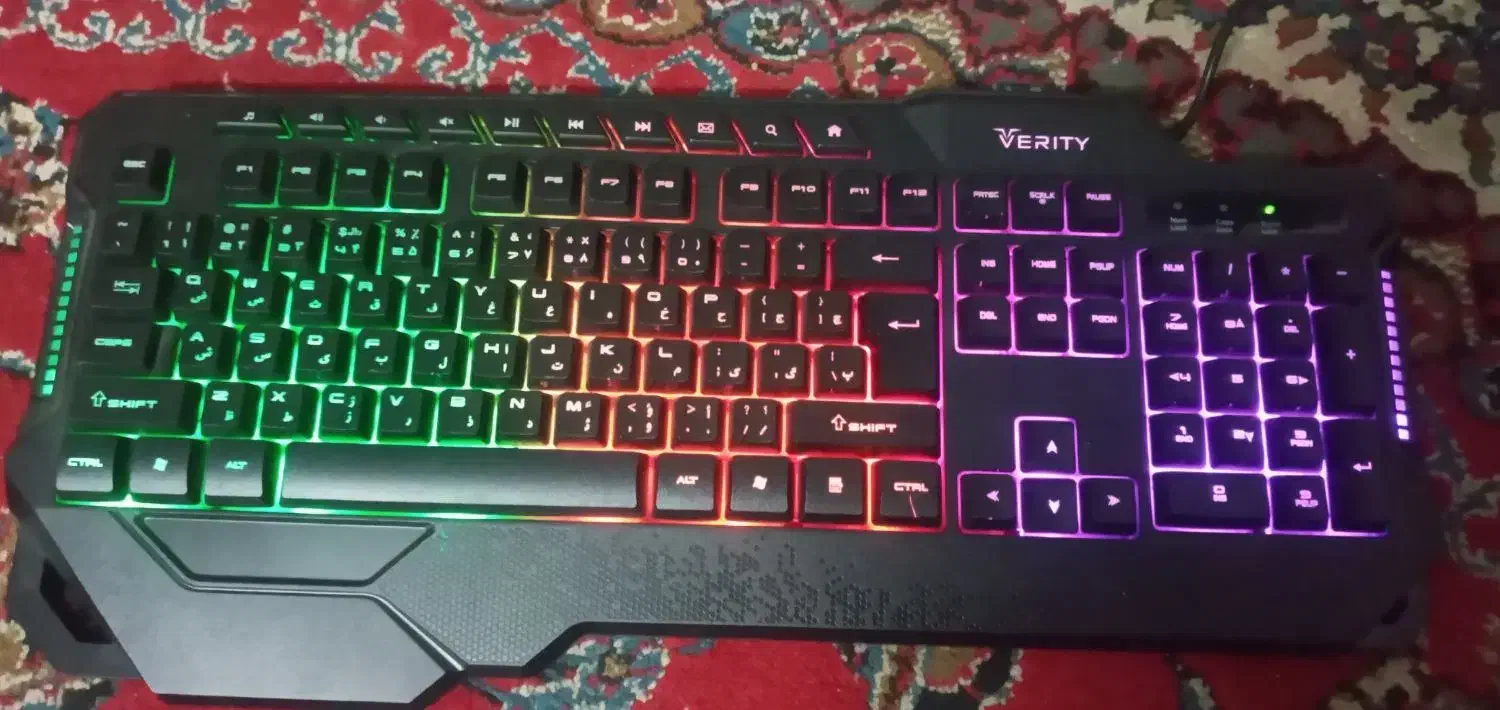 موس و کیبورد rgb گیمینگ|قطعات و لوازم جانبی رایانه|گرگان, |دیوار