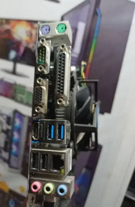 مادربرد H110 DDR4 I3 6100|قطعات و لوازم جانبی رایانه|شیراز, شهرک پرواز|دیوار