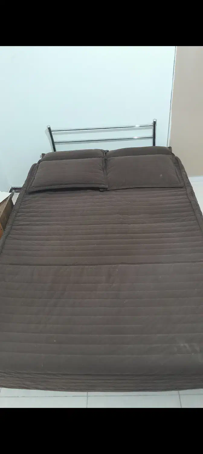 تخت مبل شو دو نفره نو|تخت و سرویس خواب|پرند, فاز ۴|دیوار