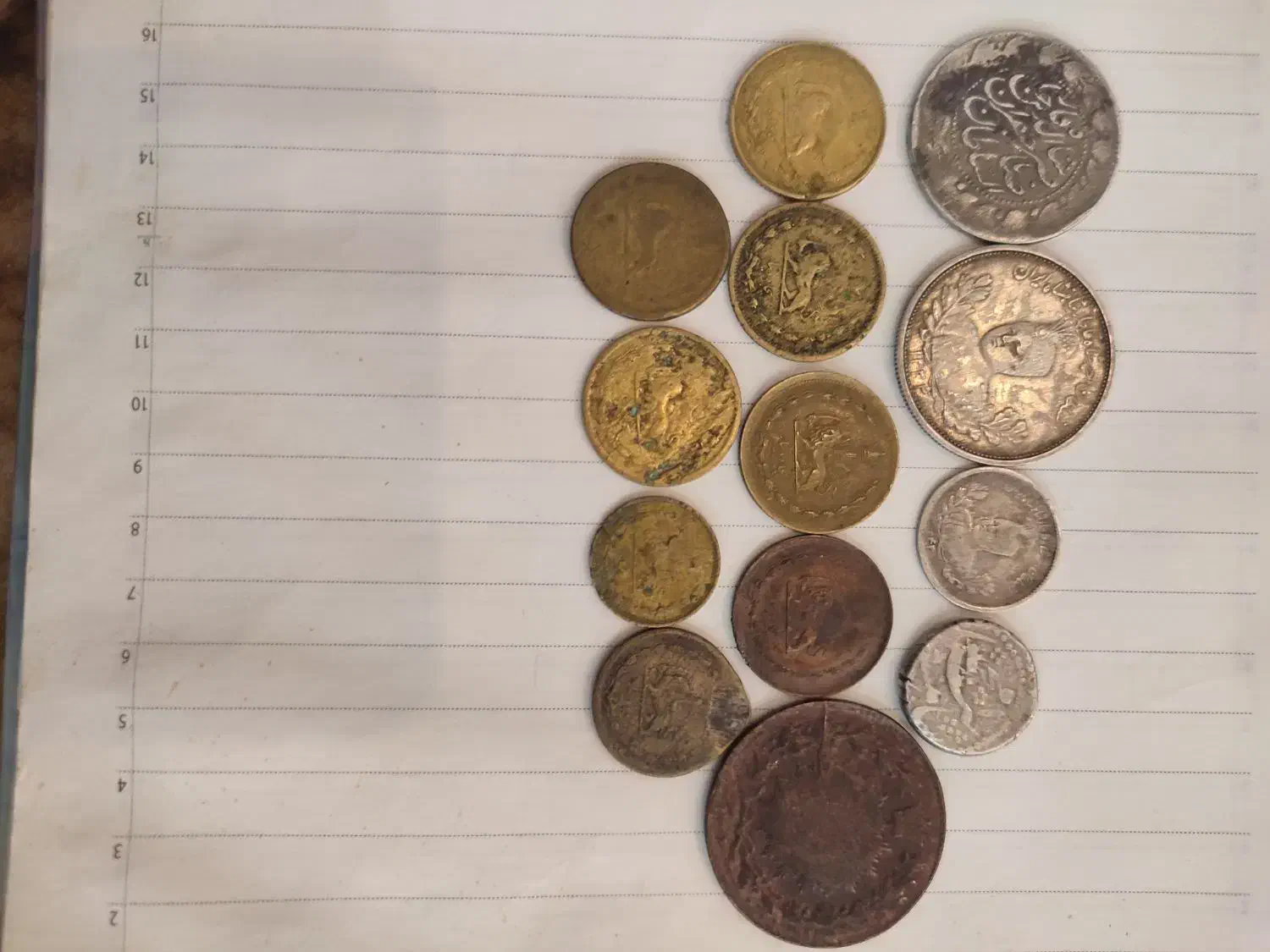 سکه های قدیمی نقره|کلکسیون سکه، تمبر، اسکناس|قوچان, |دیوار