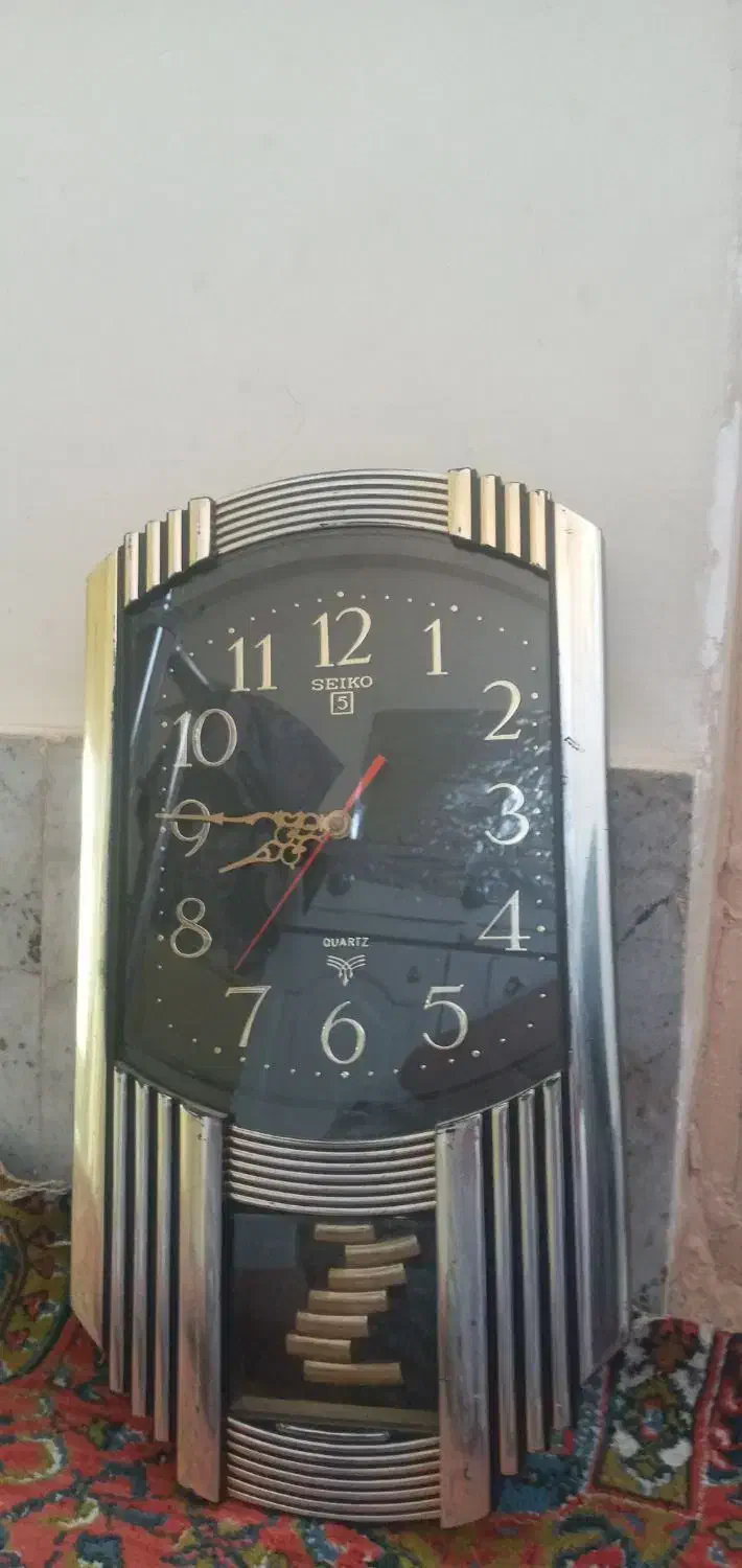 ساعت دیواری اصل سیکو5قدیمی کلکسیونی|ساعت دیواری و تزئینی|الوند, |دیوار