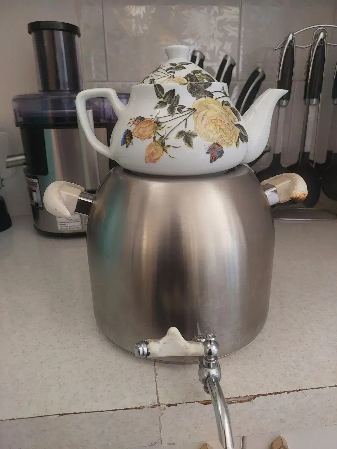 وسیله خونه|قوری، کتری، قهوه‌ساز دستی|کرمانشاه, |دیوار