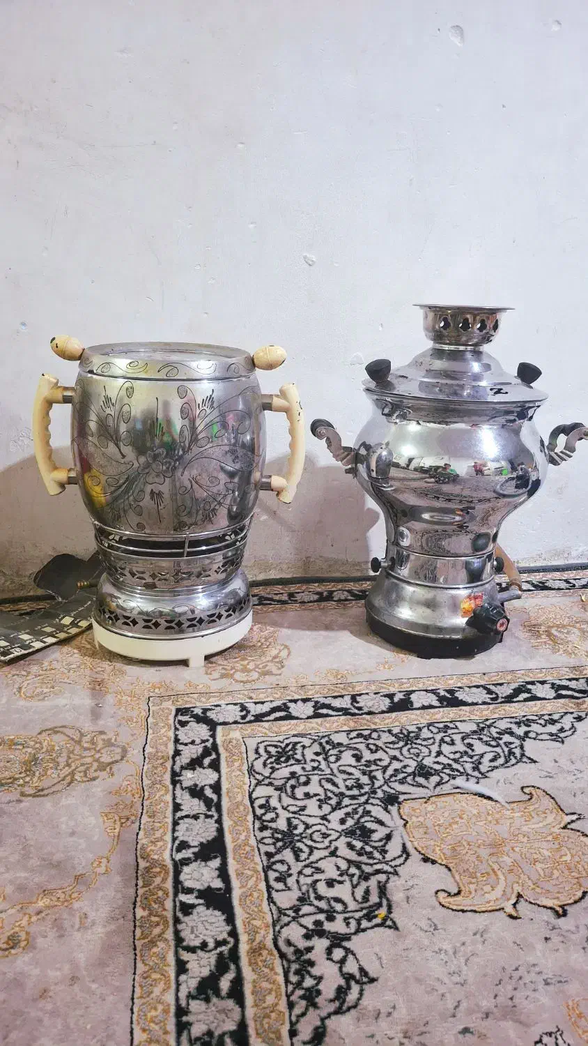 سماور در حد نو و سالم|سماور، چایساز، قهوهساز|رباطکریم, رباطکریم|دیوار