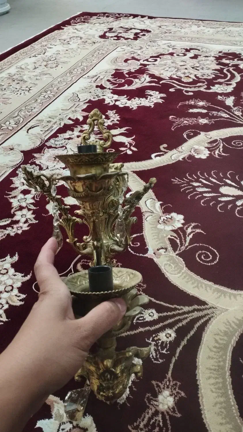 شب خواب برنز|لوستر و چراغ آویز|نهاوند, |دیوار