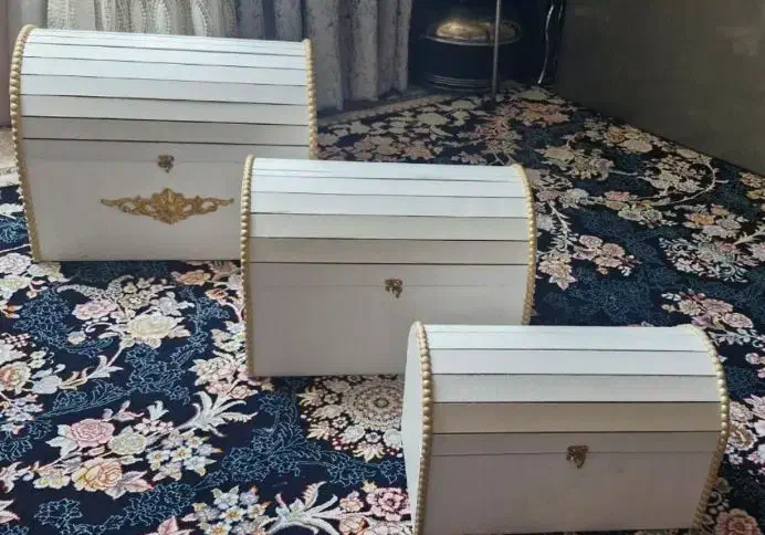 باکس چوبی جعبه هدیه عروس و تزئین صندوقی|صنایع دستی و سایر لوازم تزئینی|تهران, کیانشهر|دیوار