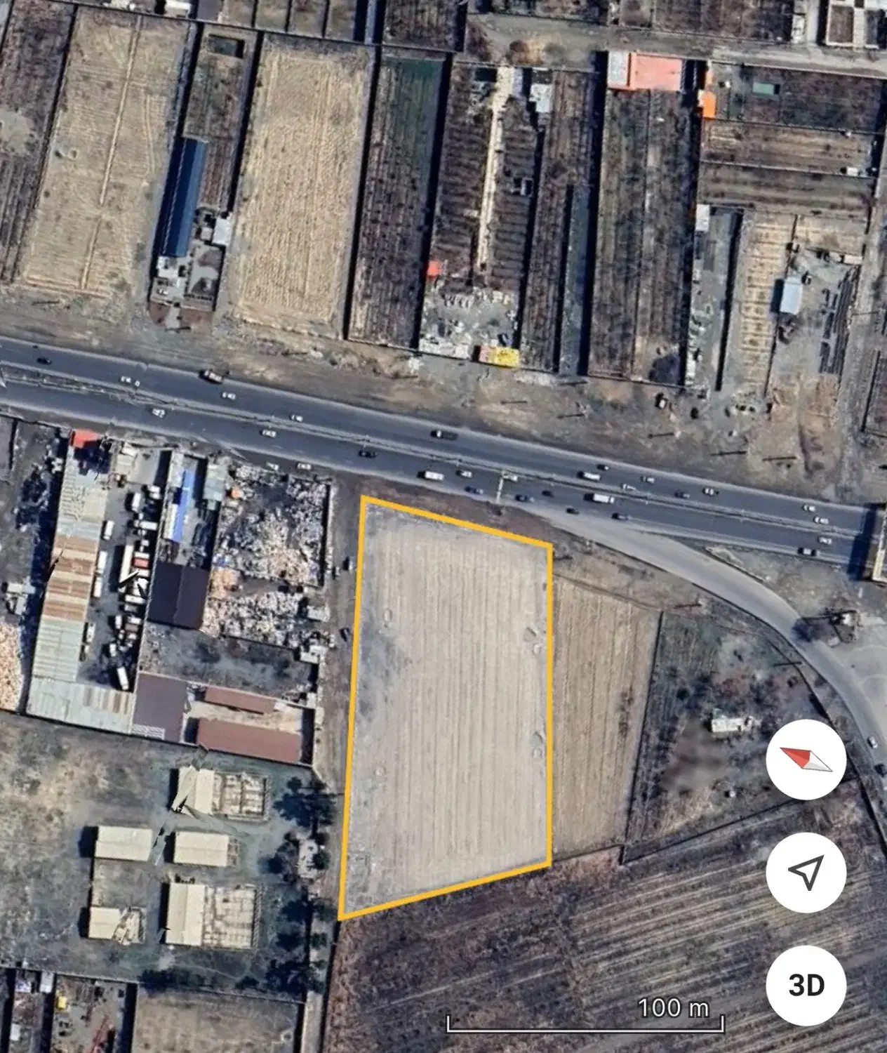 زمین بهرجاده شهریار به رباط کریم|فروش دفتر صنعتی، کشاورزی، تجاری|رباطکریم, حصار مهتر|دیوار