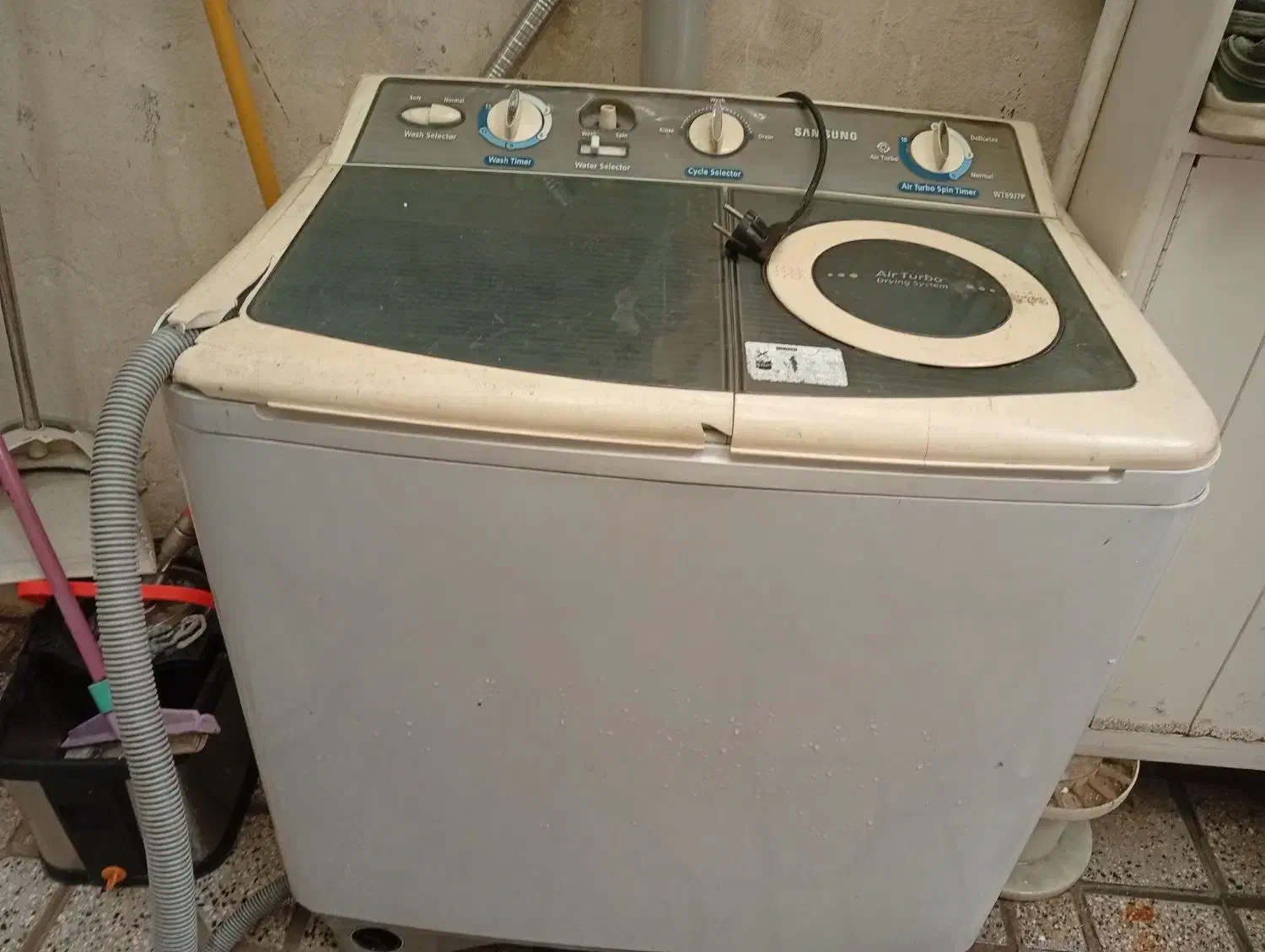 لباسشویی دوقلو سامسونگ|ماشین لباسشویی و خشک‌کن لباس|بهارستان, |دیوار