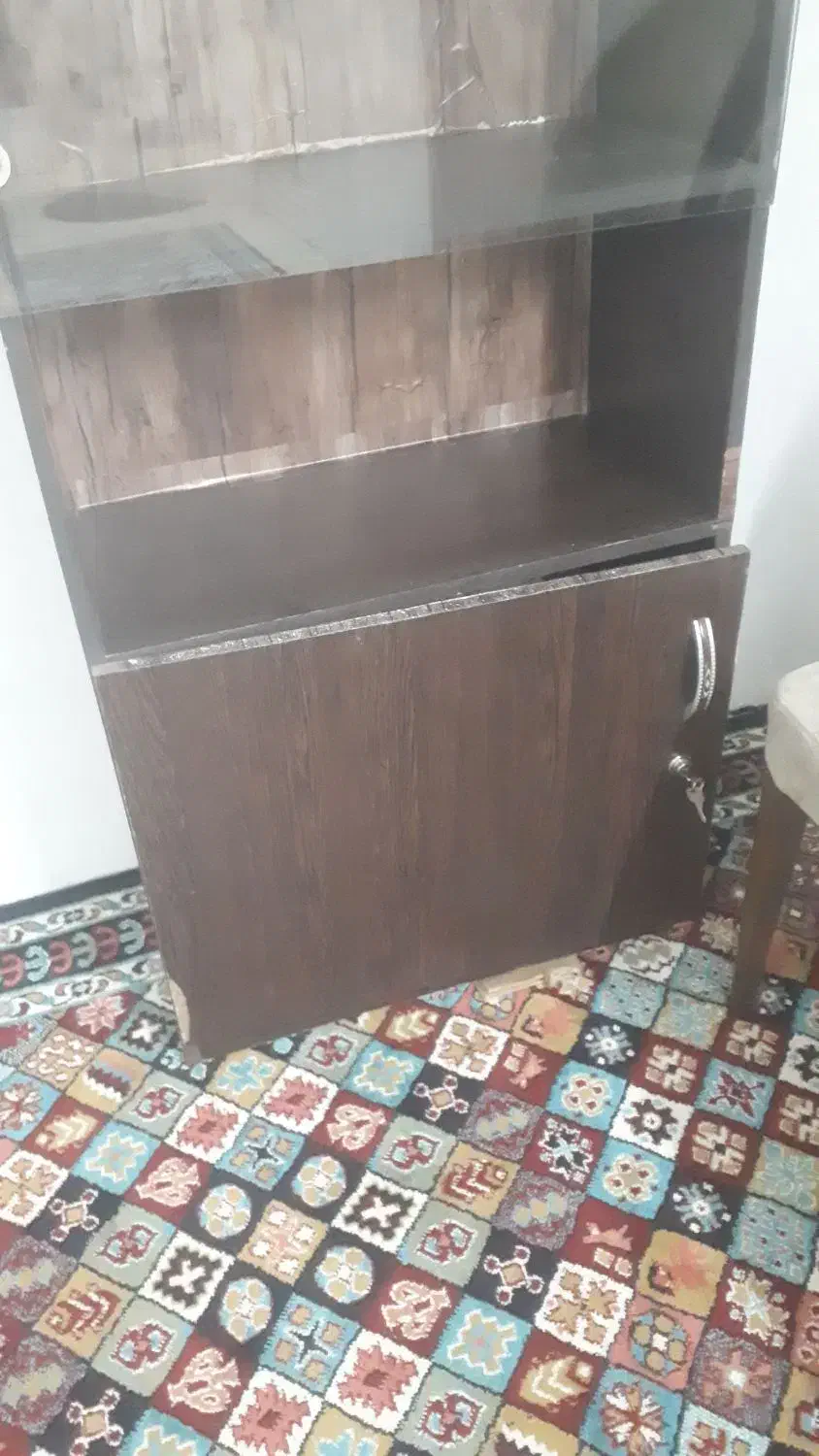 کتابخانه کار کرده|کتابخانه، شلف، قفسههای دیواری|اسلامشهر, شهرک سعیدیه|دیوار