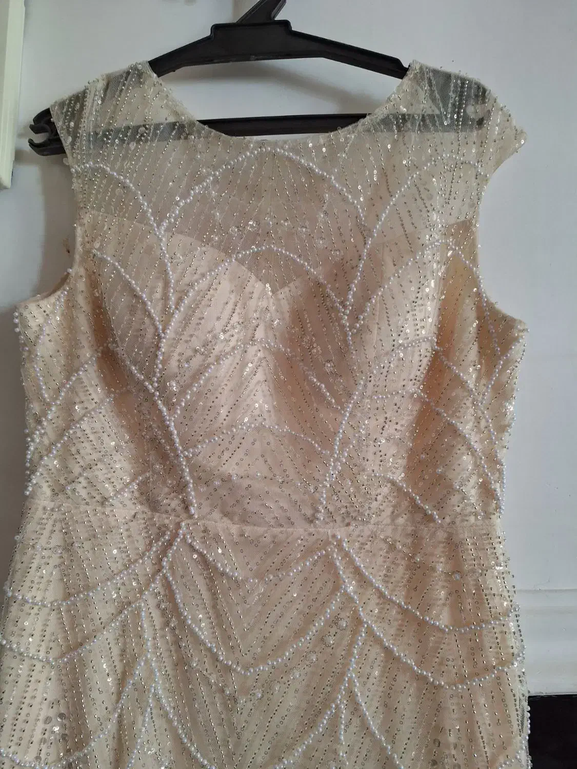 پیراهن سنگدوزی شده بسیار فاخر|لباس|خرمآباد, |دیوار