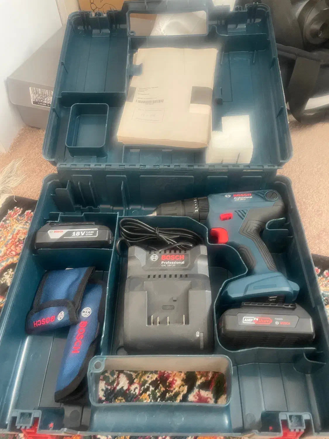 دریل شارژی آکبند برند بوش زیر قیمت بازار|ابزارآلات|اصفهان, دستگرده|دیوار