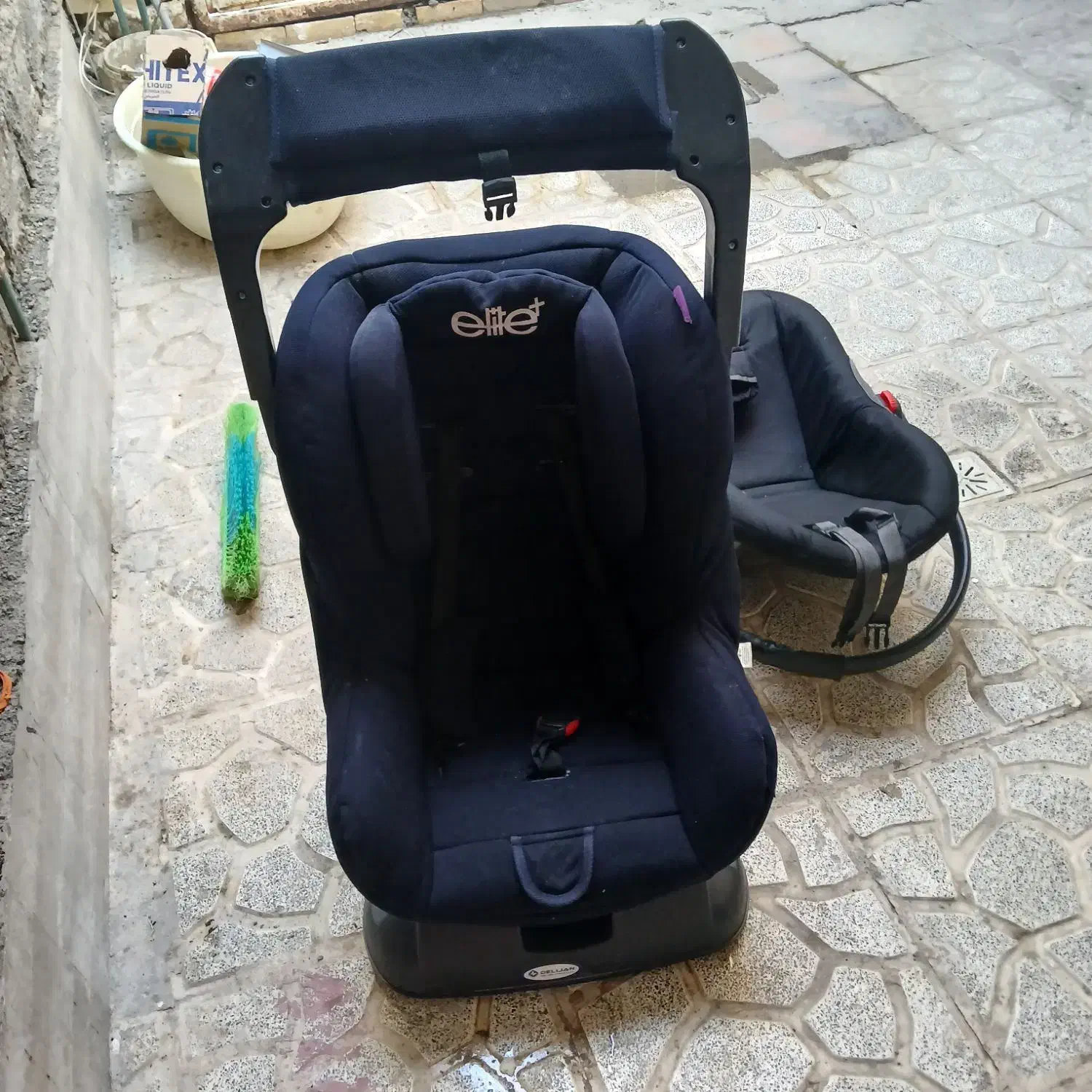 صندلی اتومبیل کودک با کریر نو نو .|کالسکه و لوازم جانبی|مشهد, زیرکن|دیوار