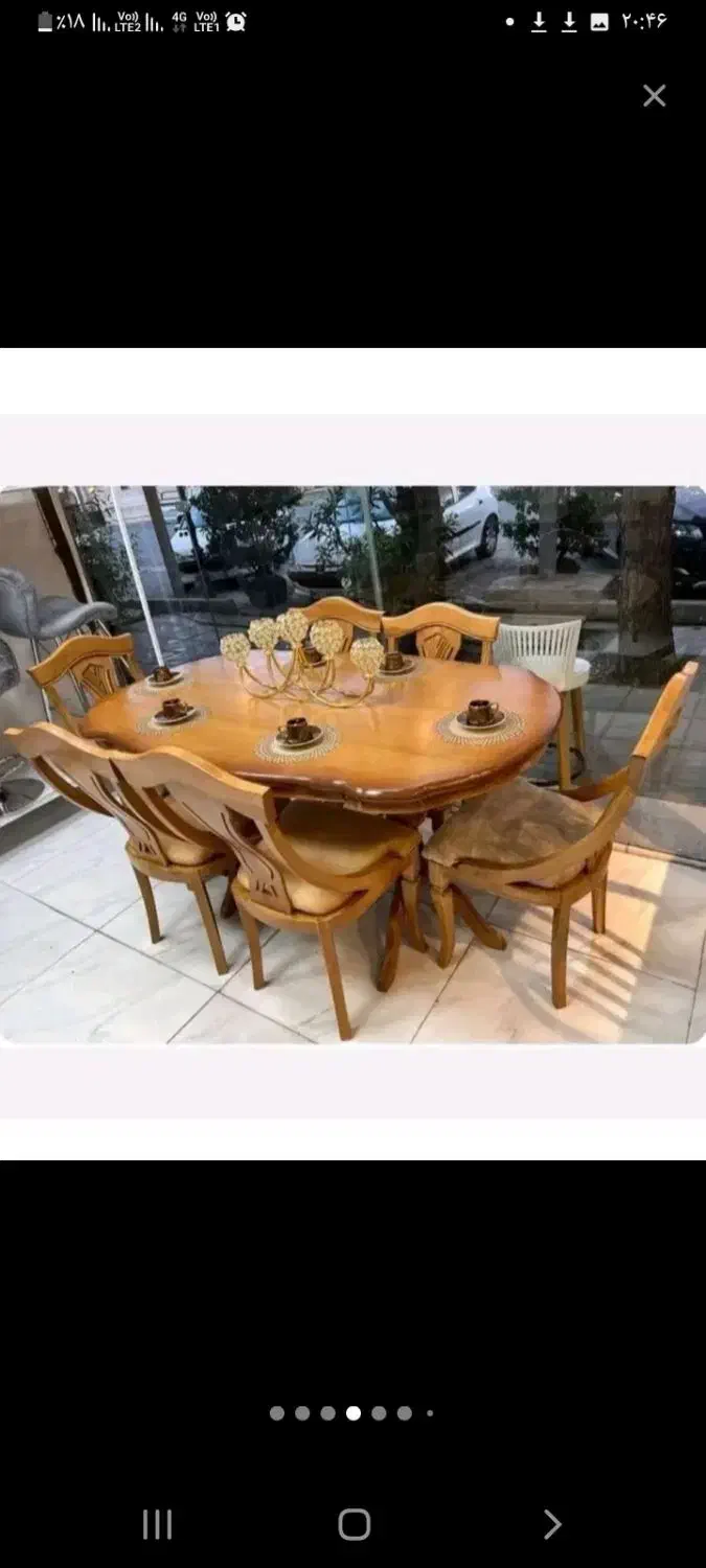 میزنهار خوری|میز و صندلی غذاخوری|مشهد, گرجی علیا|دیوار