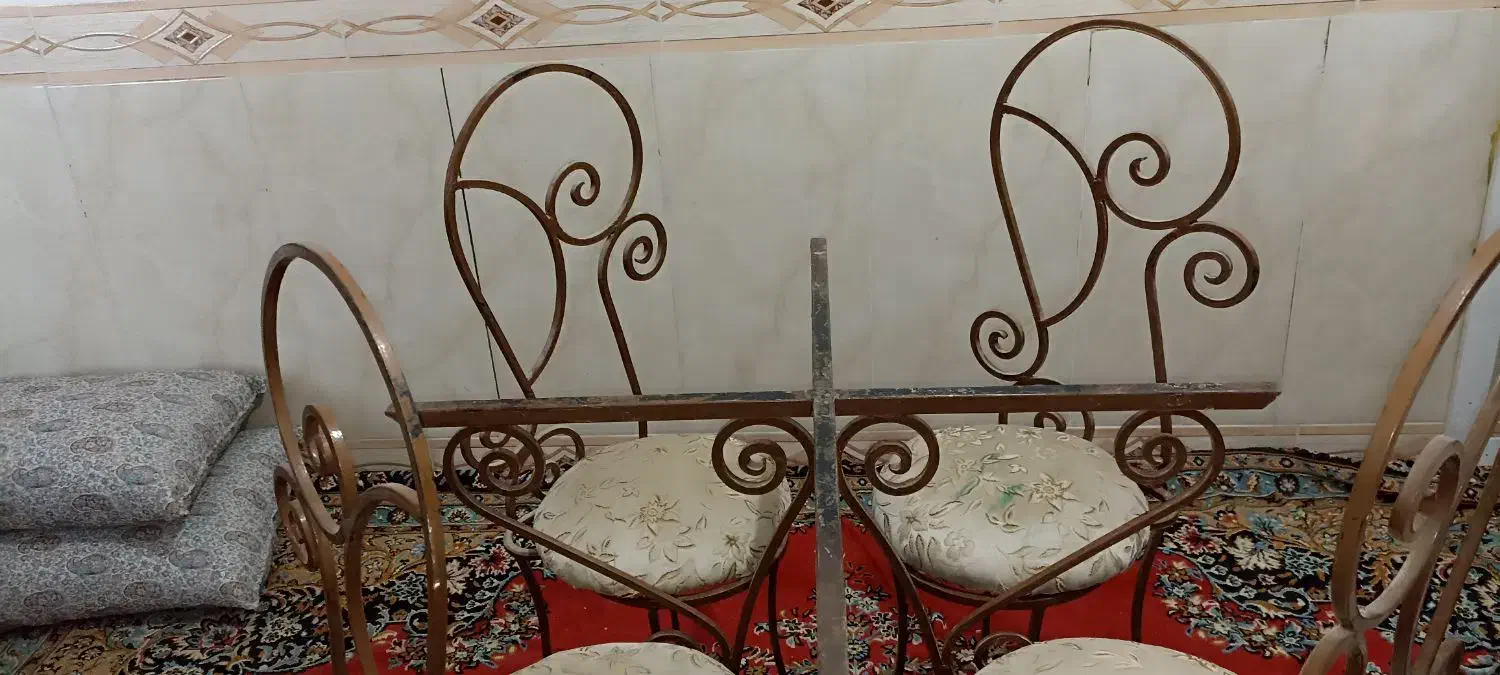 میز چهار نفره|میز و صندلی غذاخوری|ایرانشهر, |دیوار