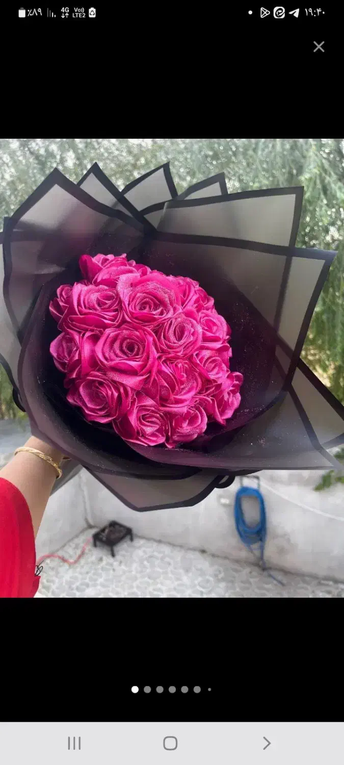 دسته گل ربانی|گل مصنوعی|بروجرد, |دیوار