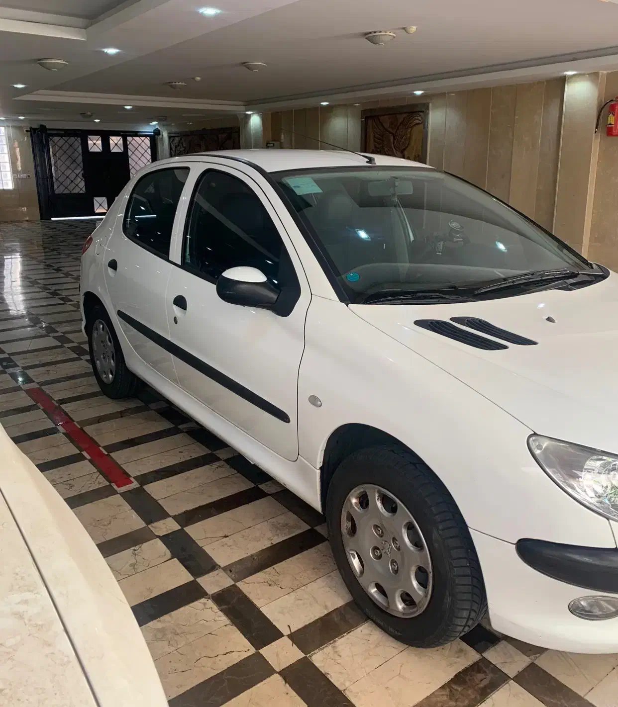 خودرو ۲۰۶ سفید تیپ ۵ مدل ۹۶|خودرو سواری و وانت|تهران, ائمه اطهار|دیوار