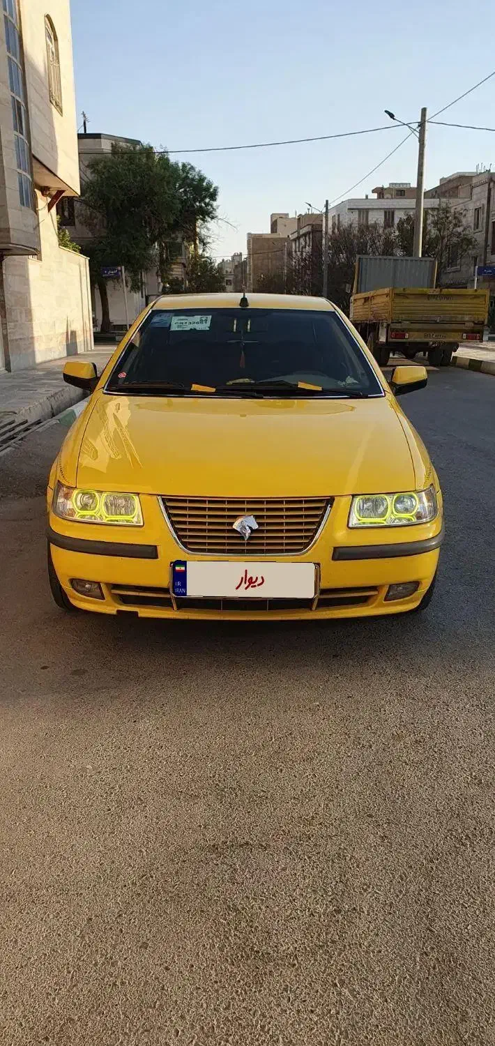 سمند تاکسی ef7 مدل ۹۴ بدون رنگ درجه ۱ خط تهران|خودرو سواری و وانت|ری, دولت‌آباد|دیوار