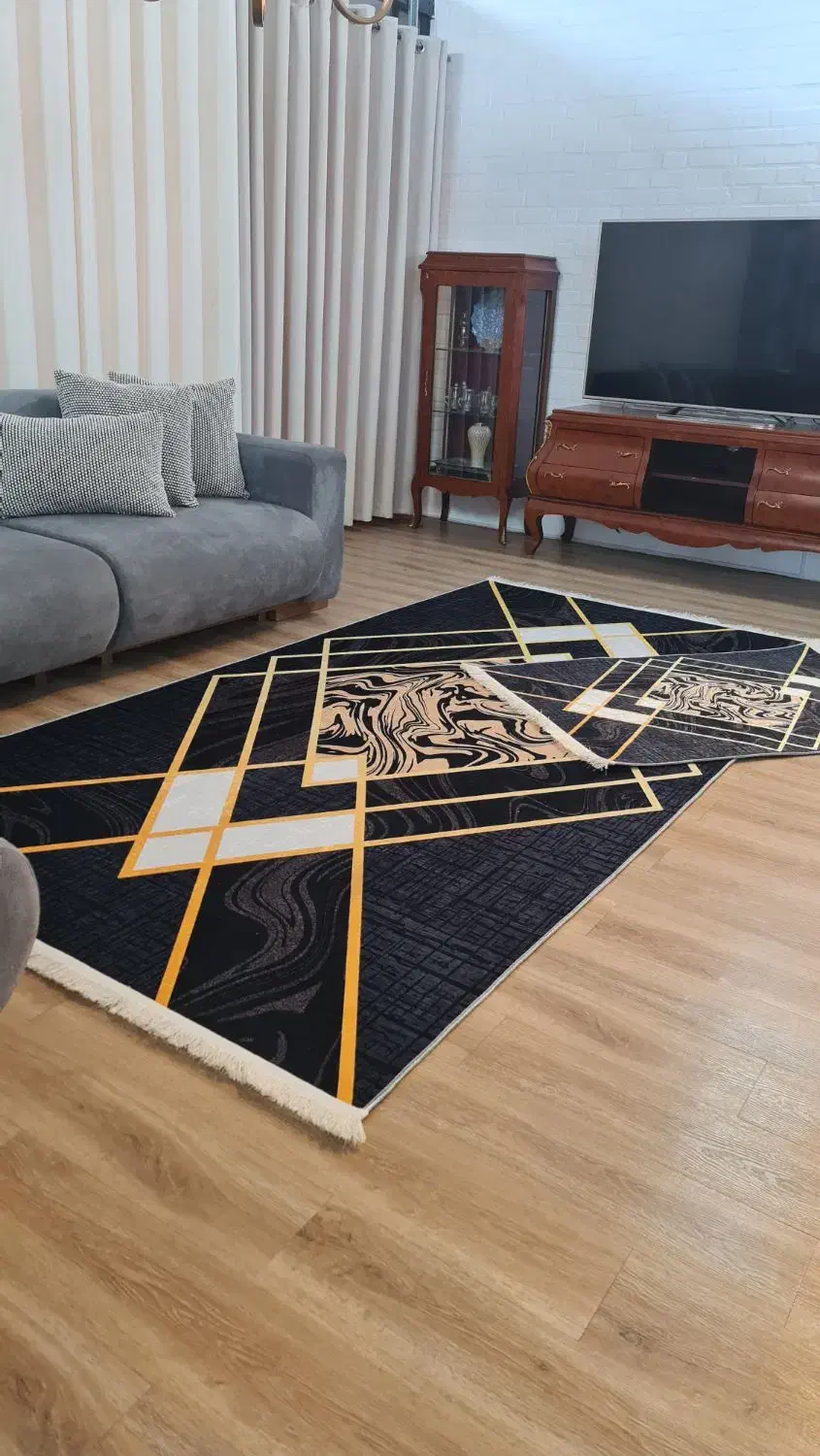 فرشینه چاپی|فرش|اصفهان, باغ زیار|دیوار